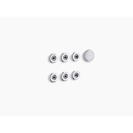 Kohler Flexjet Whirlpool Trim Kit With Six 9696-CP